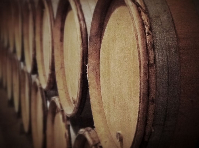 Barricas de vino